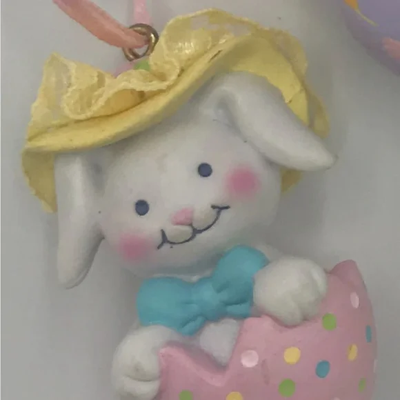 Avon Easter Ornaments Lot of 3 Vintage - Picture 3 of 7